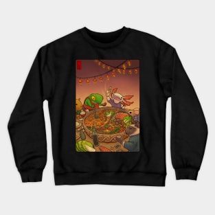 hotpot night with friends Crewneck Sweatshirt